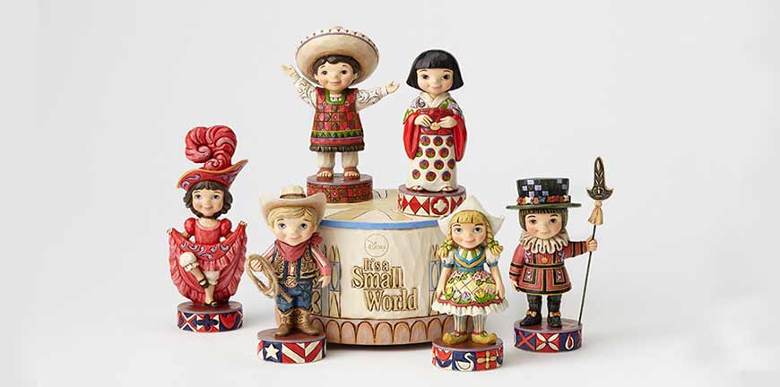 Disney Jim Shore It’s a Small World Welcome to America Figurine outlet NIB