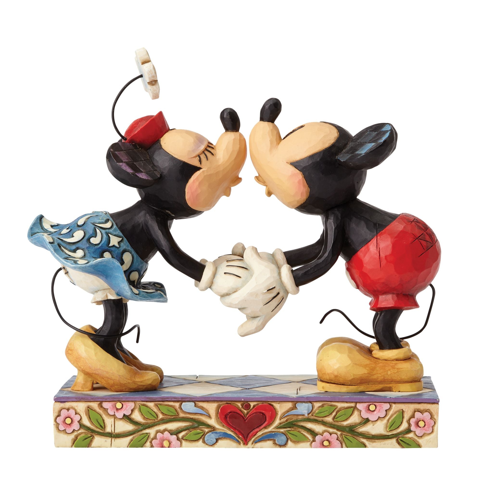 Jim Shore Disney Mickey Mouse and Minnie factory Mouse wedding princess demure and sweet