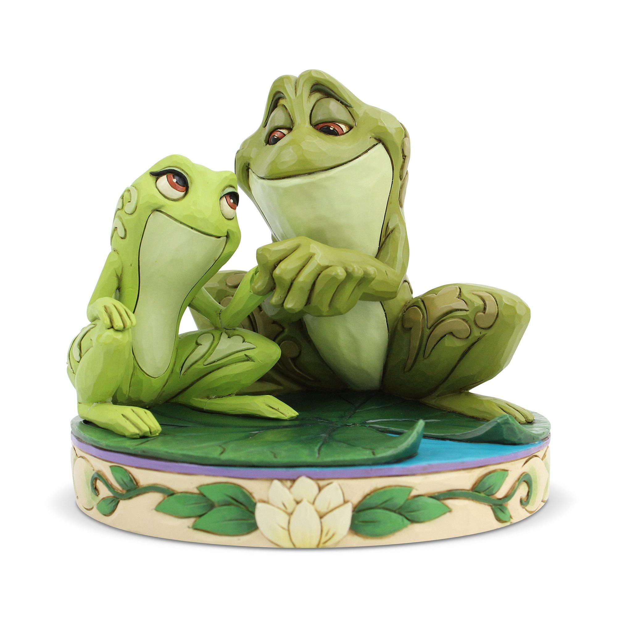 Tiana and Naveen as Frogs