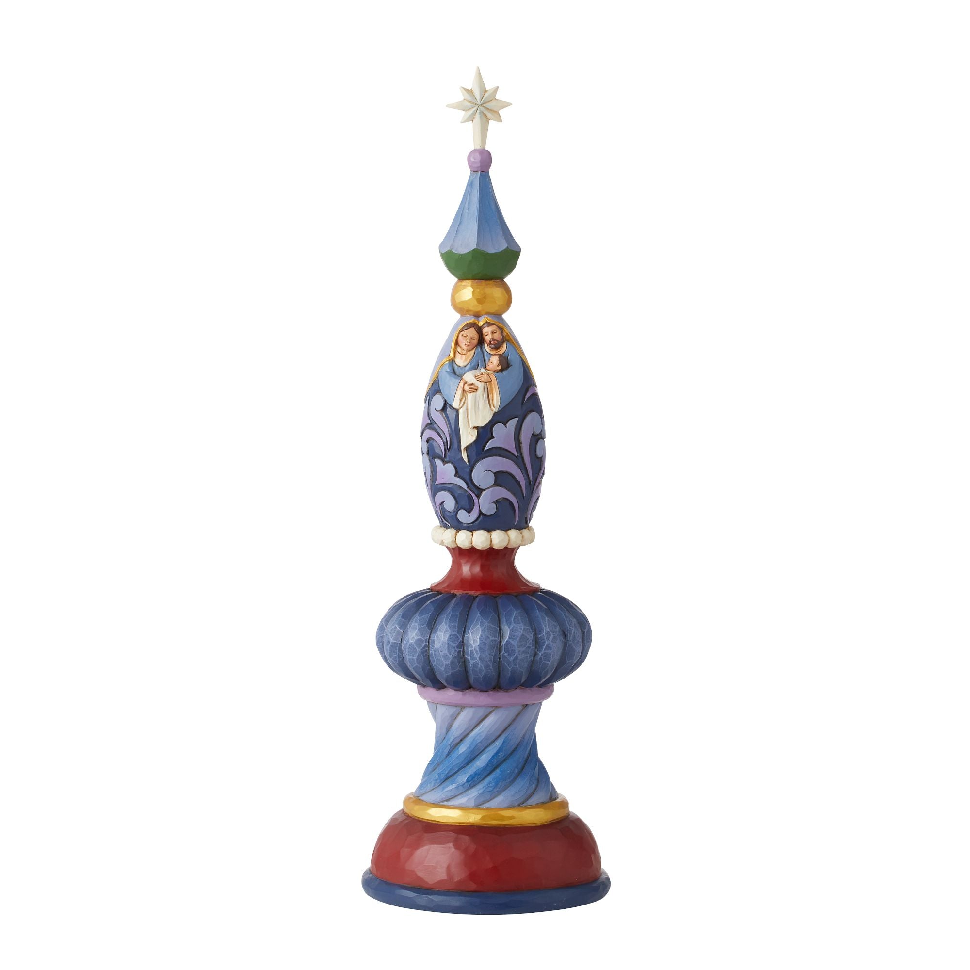 Holy Family Nativity Finial – Jim Shore