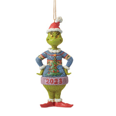 Dated 2023 Grinch Ornament