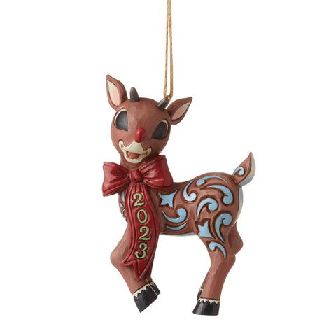 Dated 2023 Rudolph Ornament