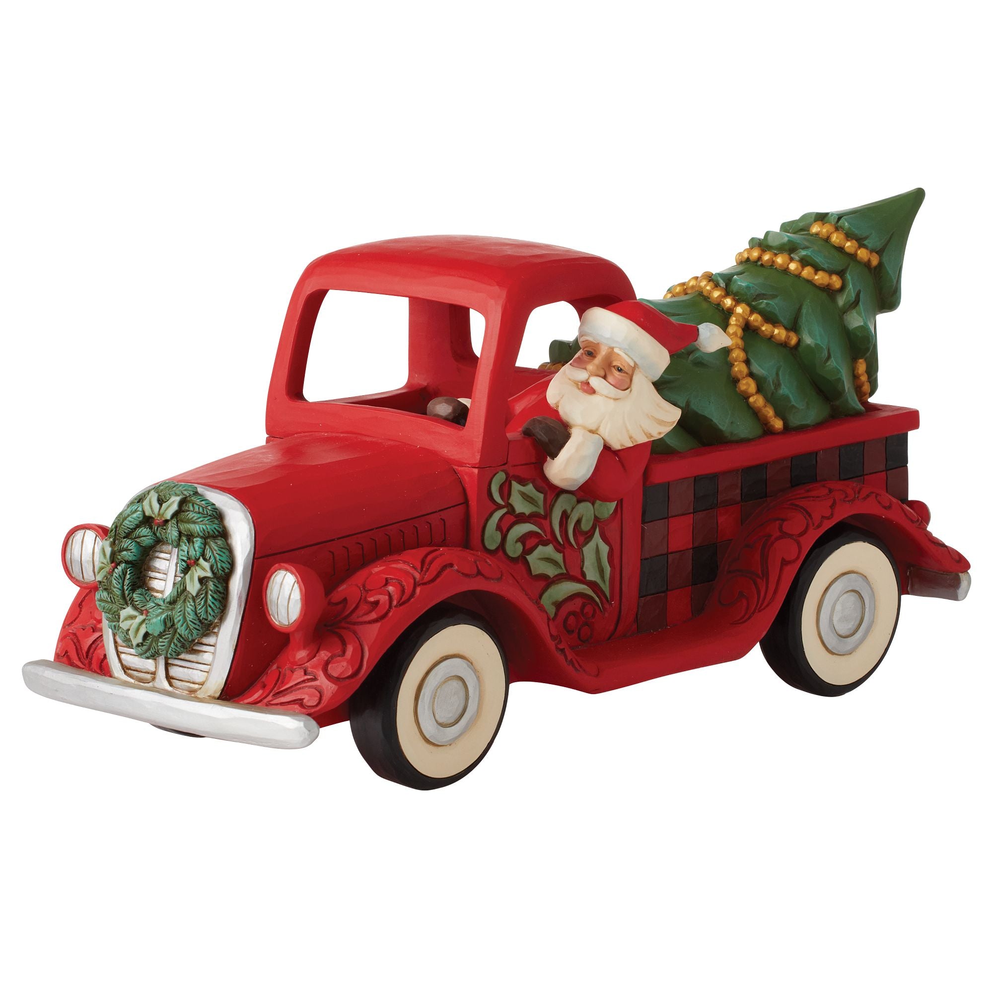 Country Living – Santa Driving Truck – Tiaro Christmas Cottage
