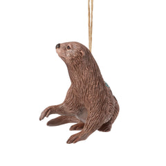 River Otter Hanging Ornament