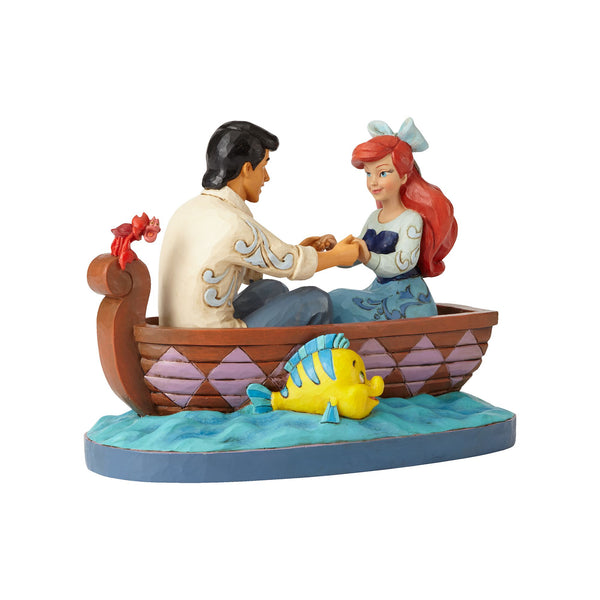 Ariel Eric Little Mermaid SEASHELL SCENARIO Ursula Triton Jim Shore Disney  NIB