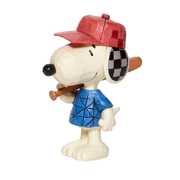 Snoopy - Keychain PVC Figure - Baseballer Snoopy