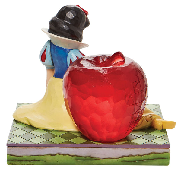 Disney Traditions Snow White Apple Scene Masterpiece Figurine