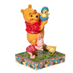 Pooh & Piglet with Chick