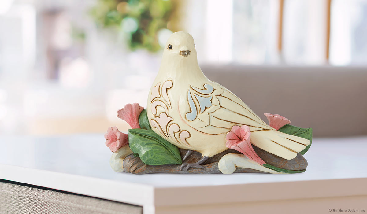 Dove figurine