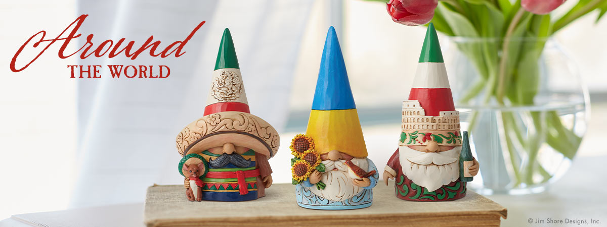 Around the World Gnomes Collection