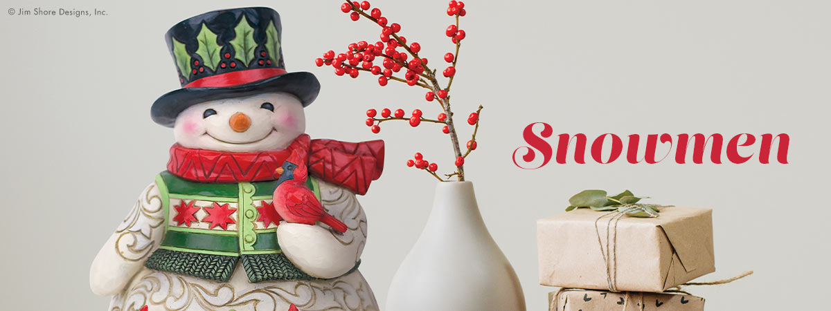 Jim Shore Snowmen figurines