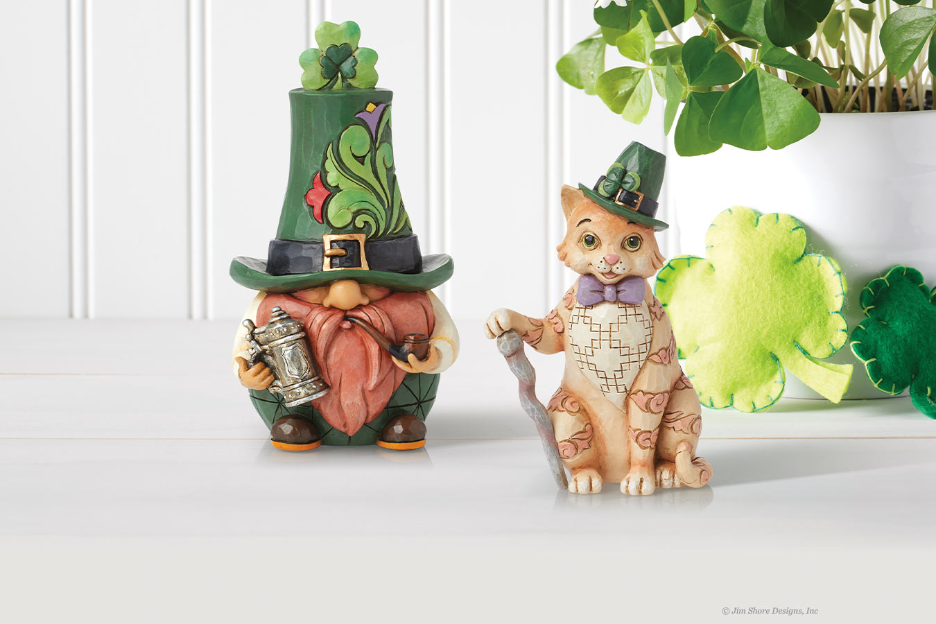 St. Pat's Day figurines