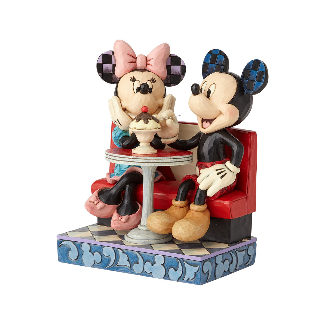 Mickey & Minnie at Soda Shop