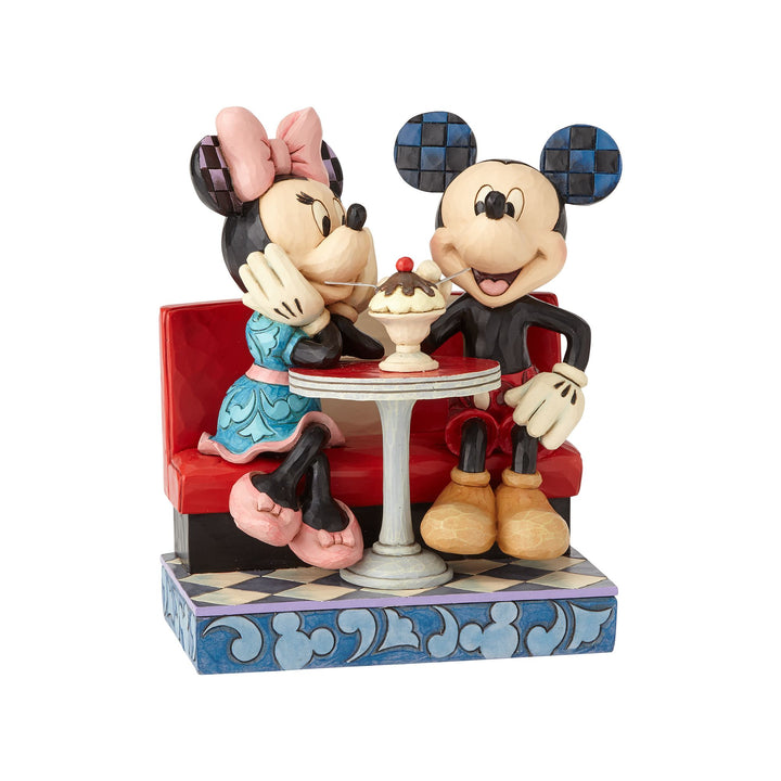 Mickey & Minnie at Soda Shop