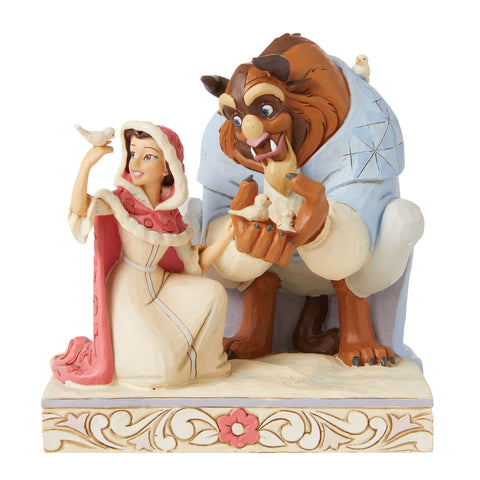 Jim Shore Disney Ariel, Scuttle and Max White Woodland Figurine, 7.75 -  Figurines - Hallmark