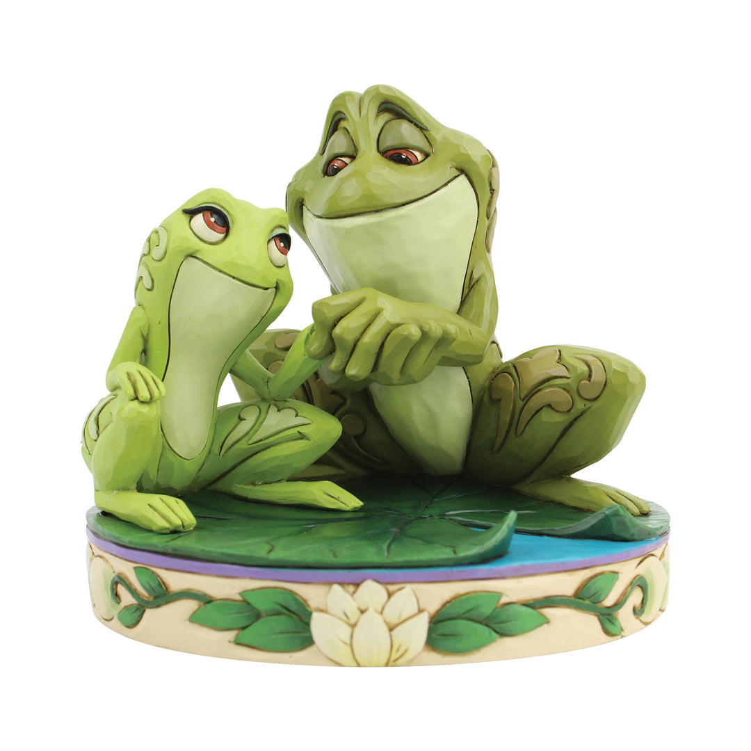 Tiana and Naveen as Frogs