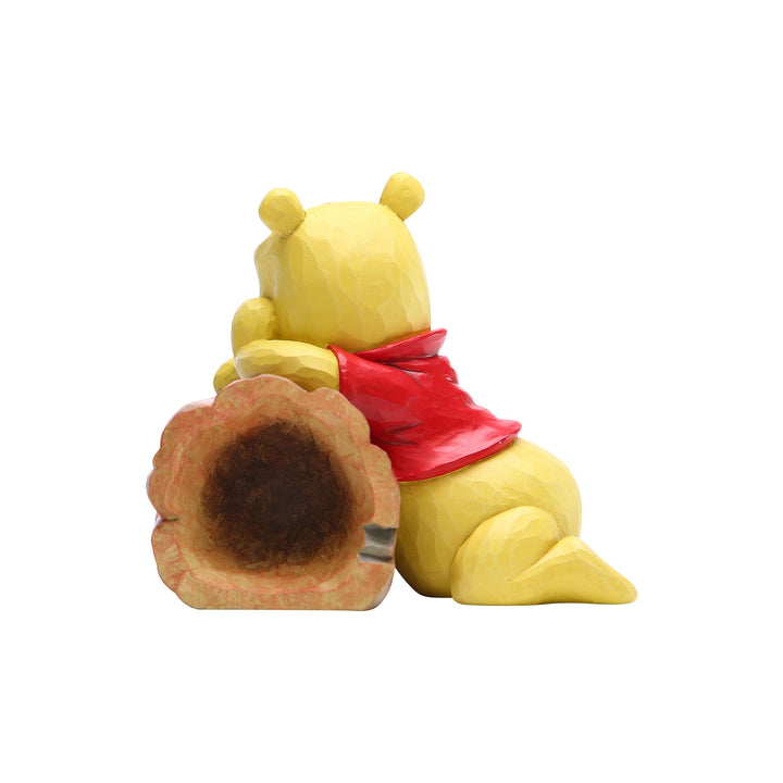 Pooh and Piglet by Log