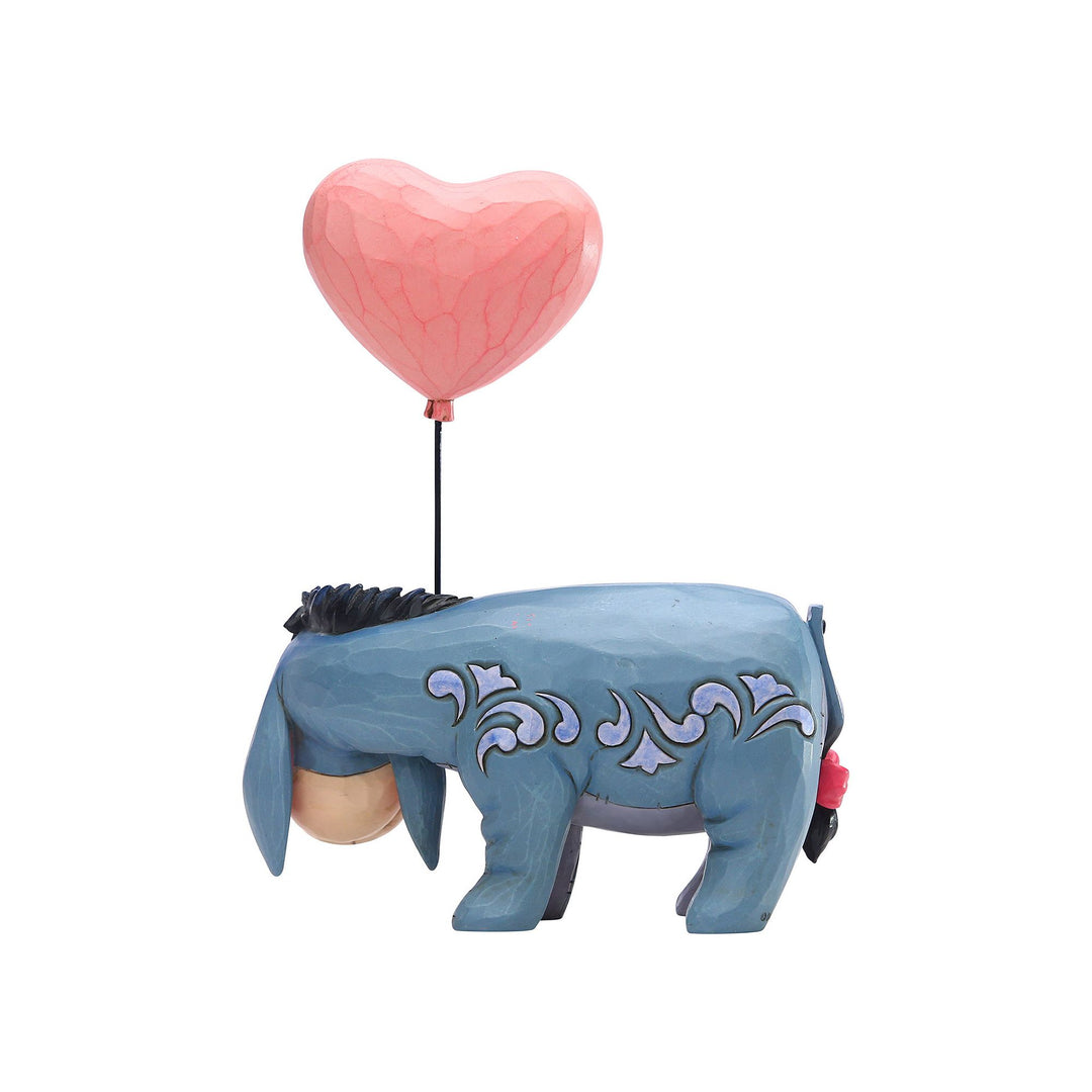 Eeyore with a Heart Balloon