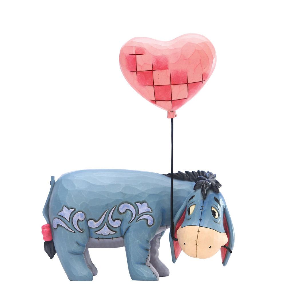Eeyore with a Heart Balloon