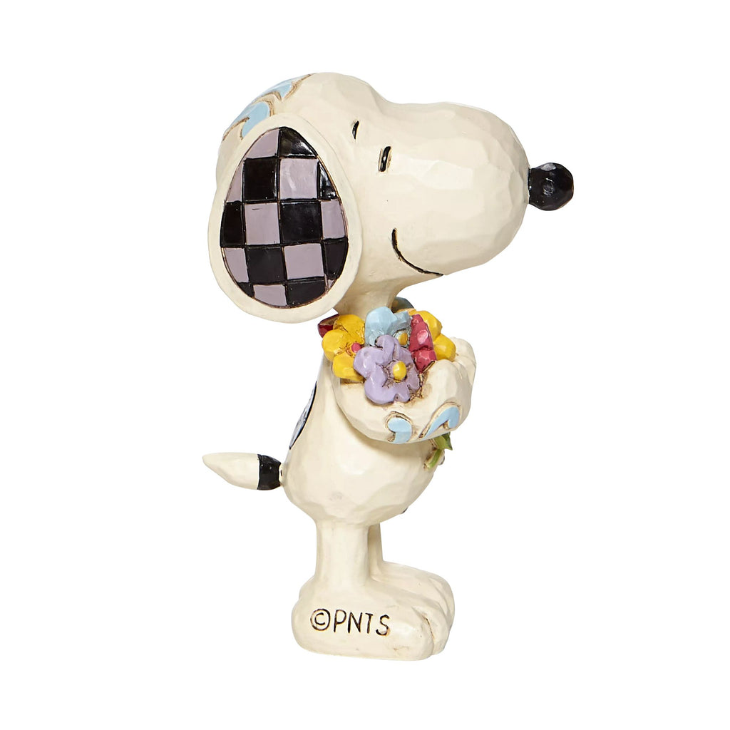 Mini Snoopy with Flowers