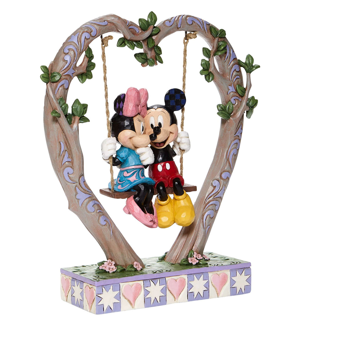 Mickey & Minnie on Swing