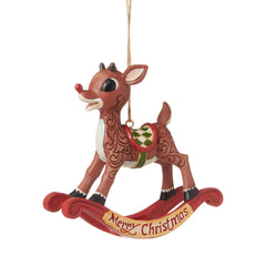 Rudolph Rocking Horse Ornament