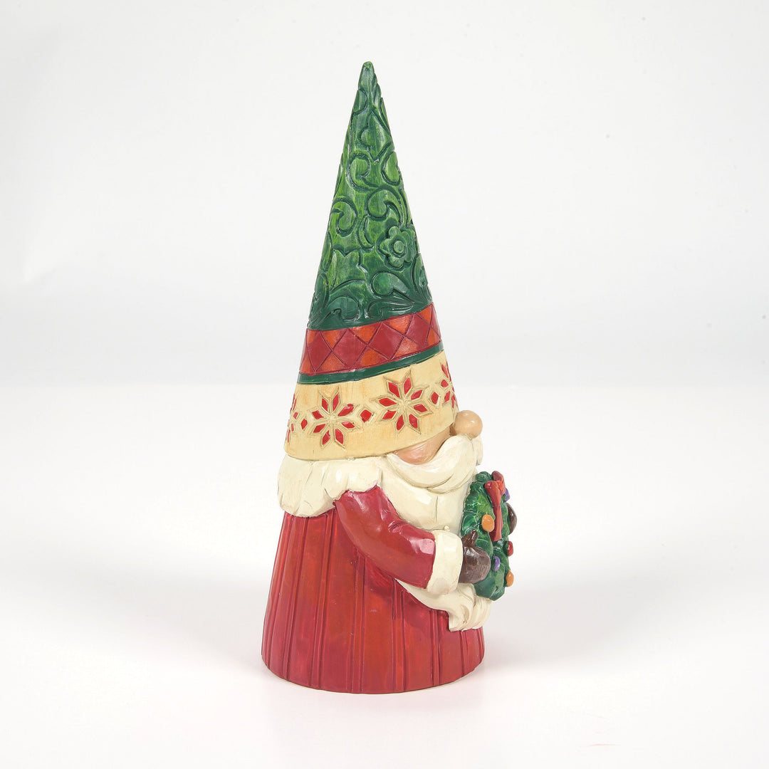 Christmas Gnome with Wreath