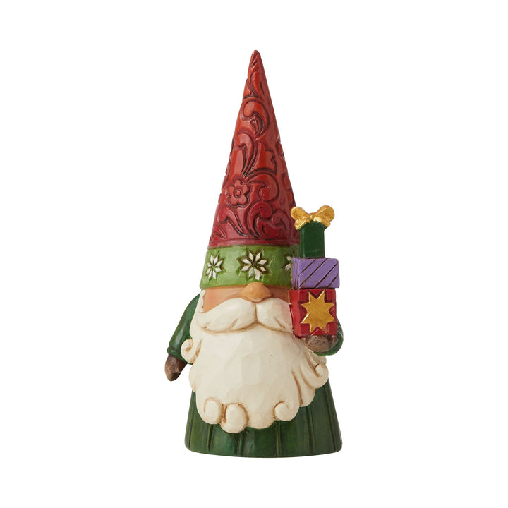 Christmas Gnome Holding Gifts