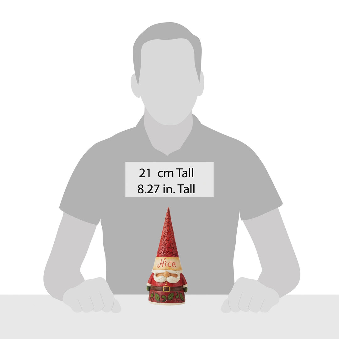 Naughty/Nice Two-Sided Gnome