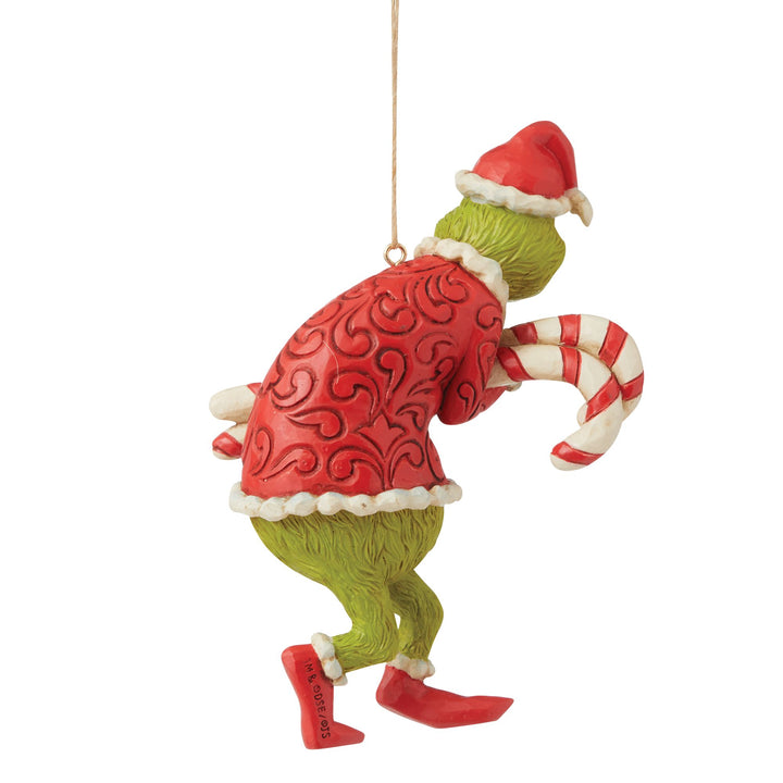 Grinch Candy Canes Ornament