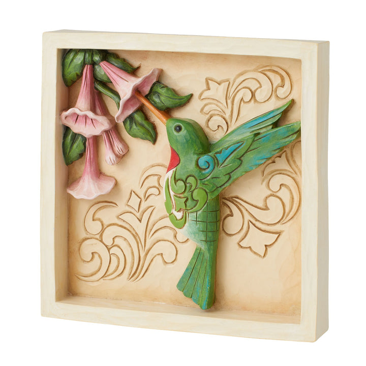 Hummingbird Decorative Plaque