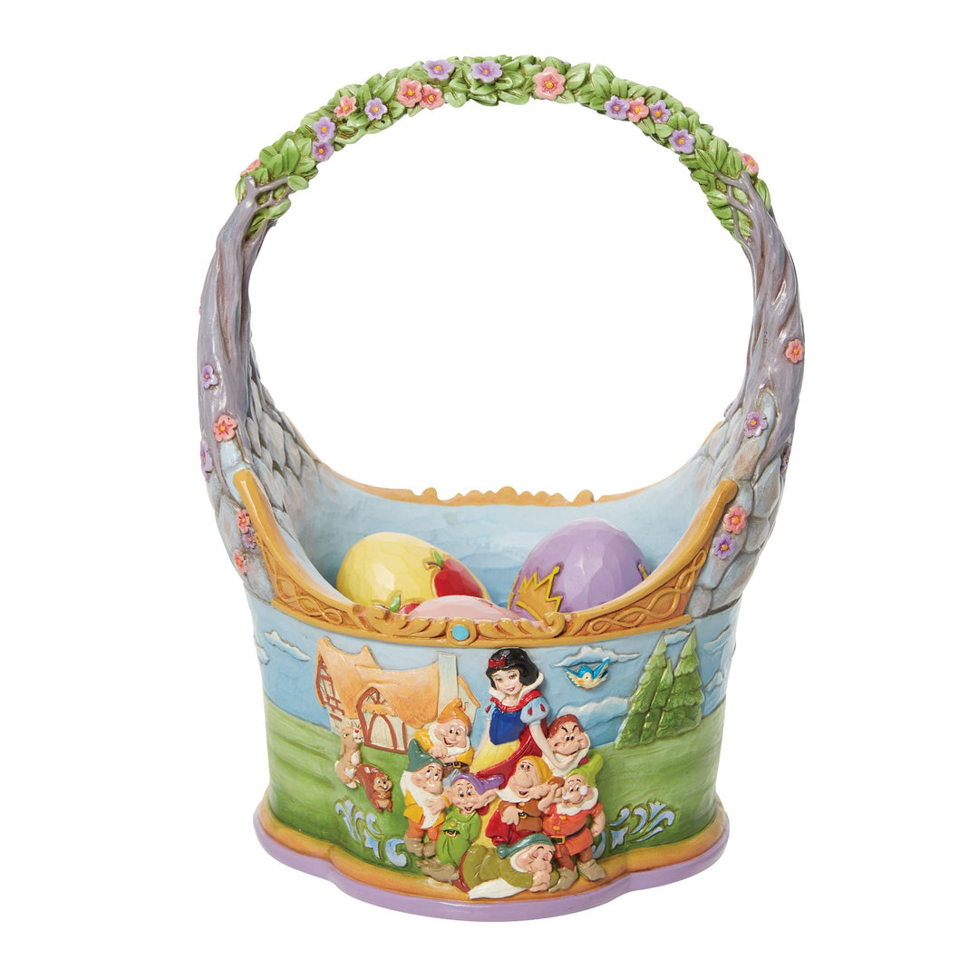 Snow White Basket & Eggs