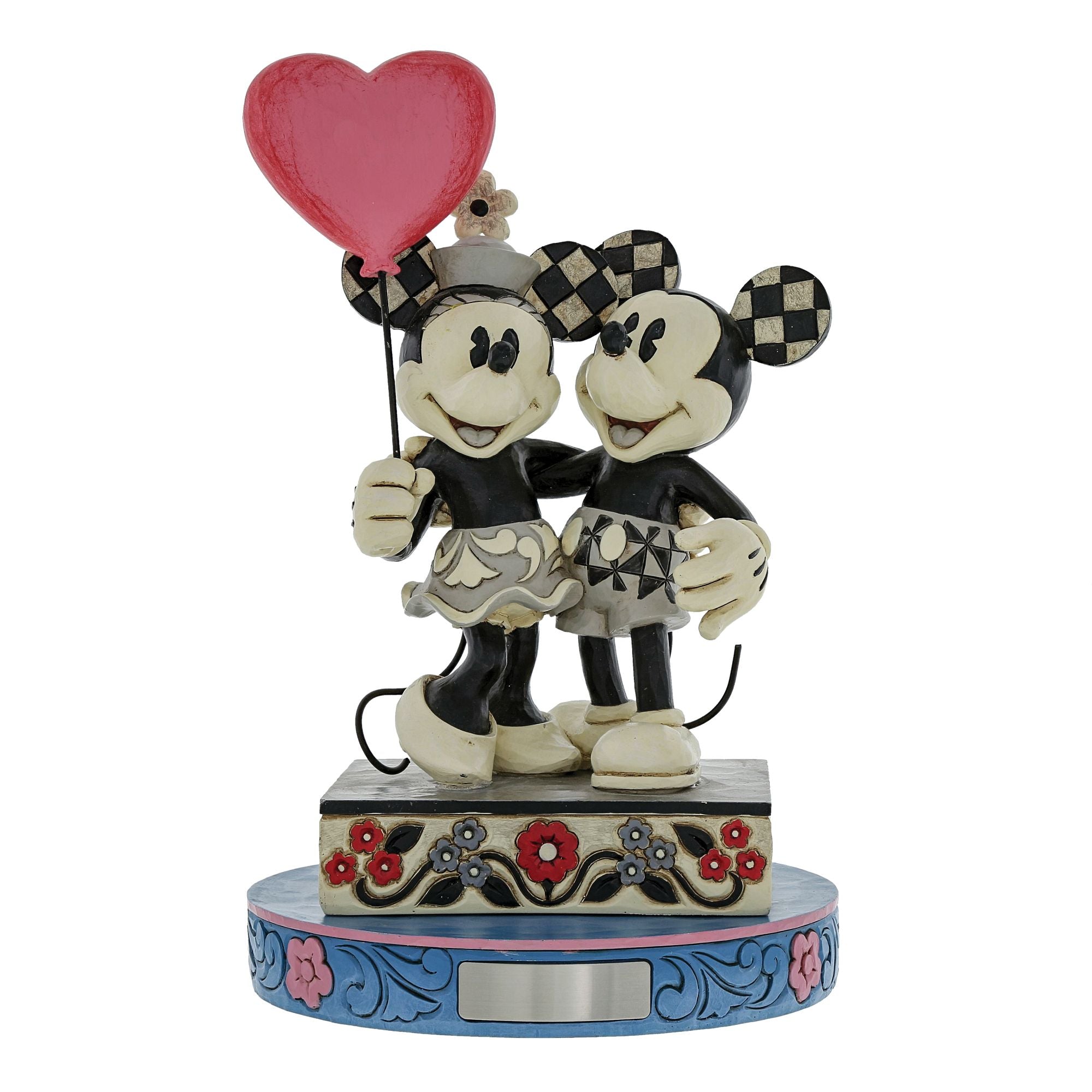 Disney love factory mickey and minnie jim shore READ