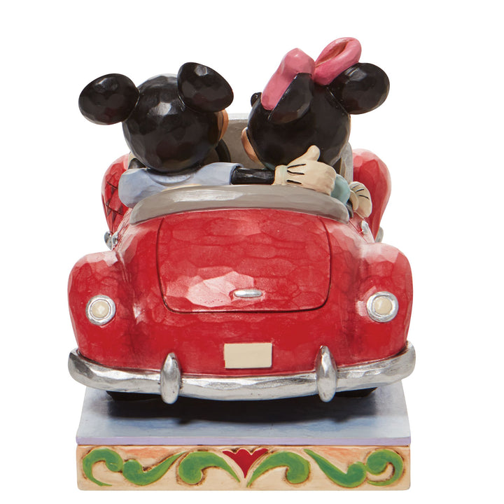 Minnie and Mickey in Car