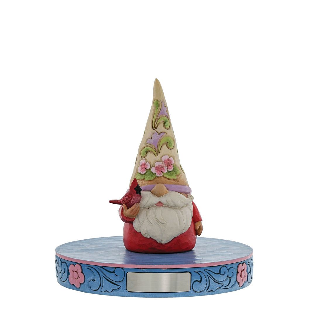 Gnome with Cardinal