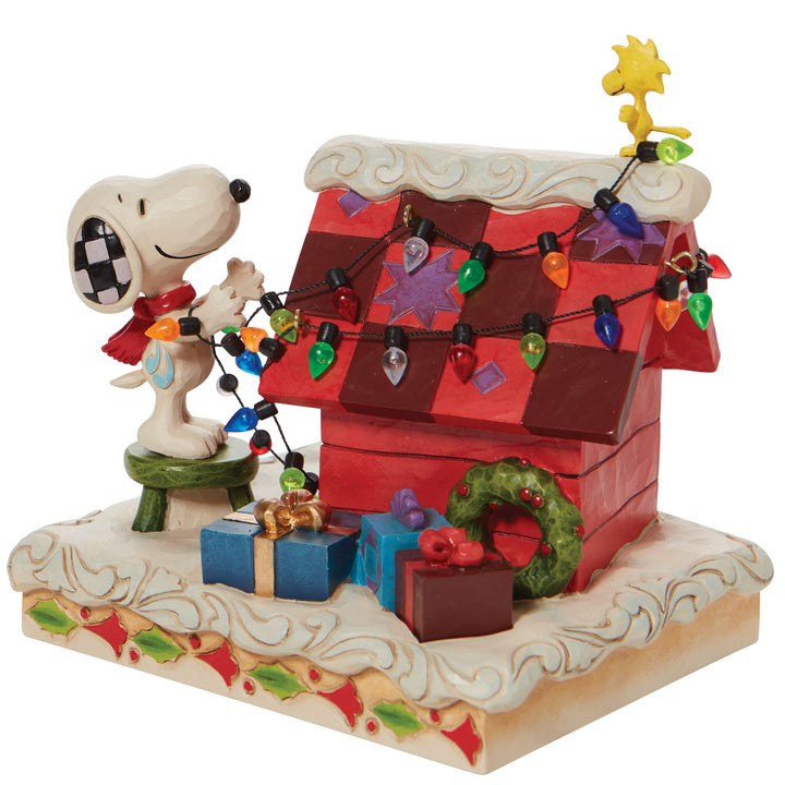 Snoopy with WS Decorating Dog