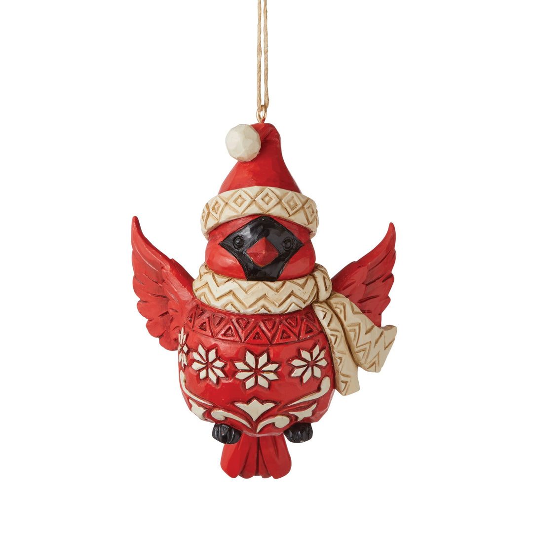 Nordic Noel Cardinal Ornament