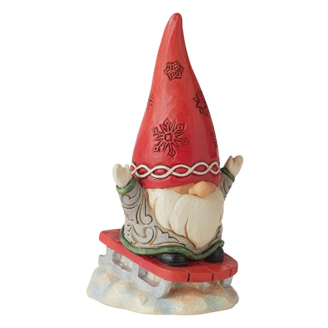 Gnome Sledding