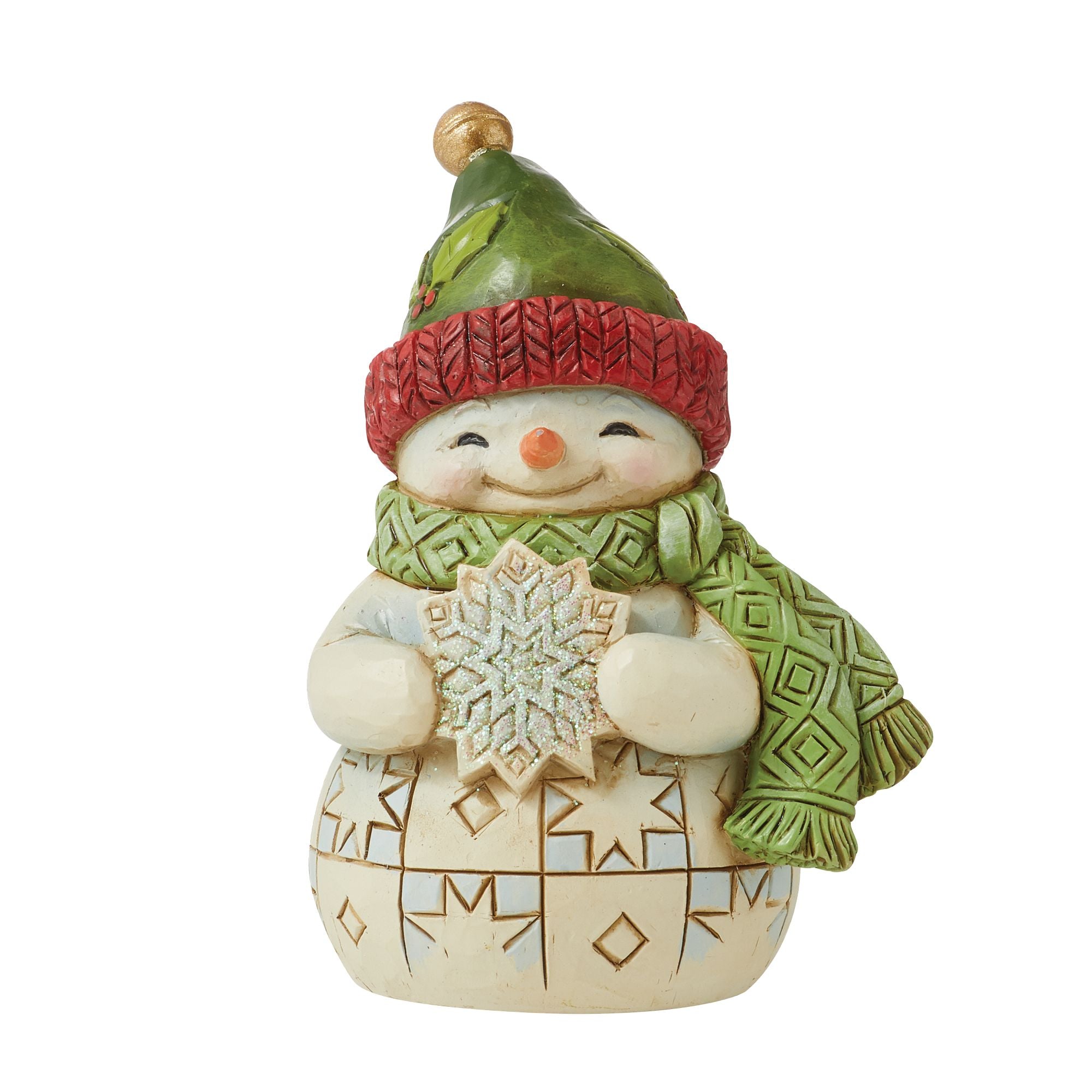 Mini Snowman and Snowflake