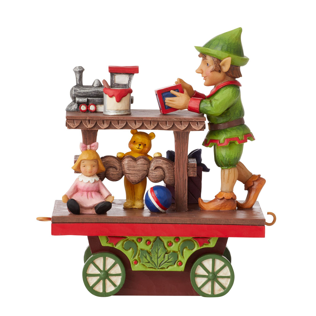 Elf with Toys Train Car
