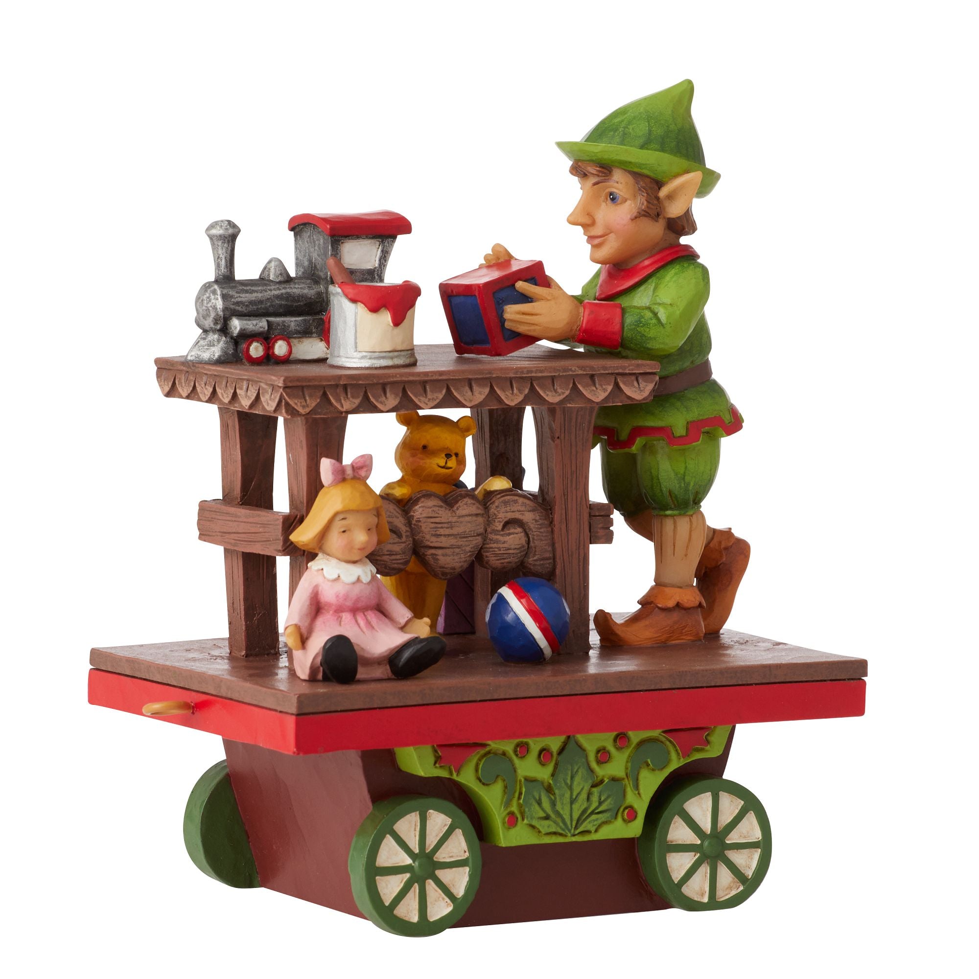 Elf with Toys Train Car