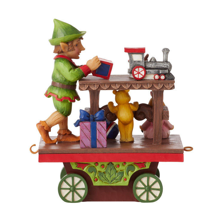 Elf with Toys Train Car