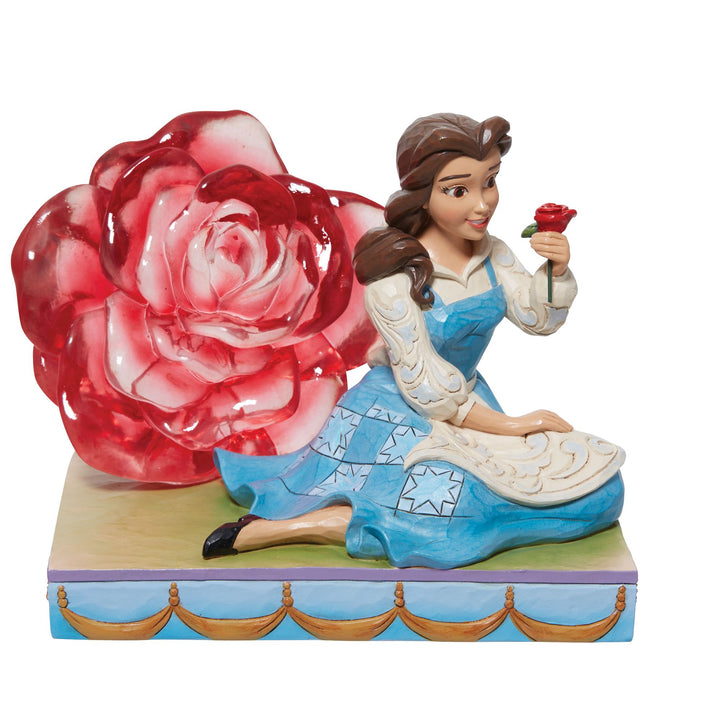 Belle Clear Resin Rose