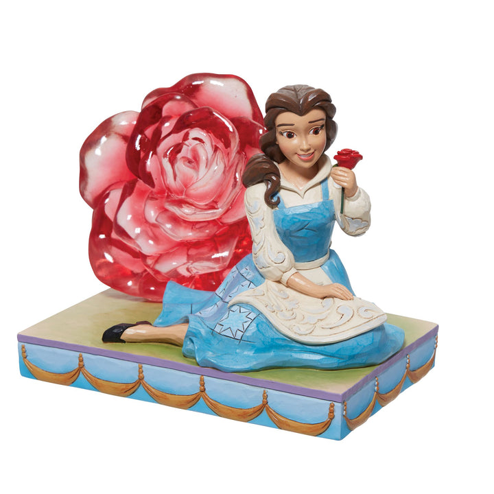 Belle Clear Resin Rose