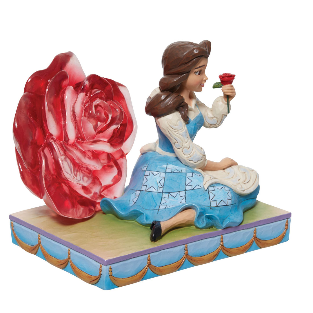 Belle Clear Resin Rose