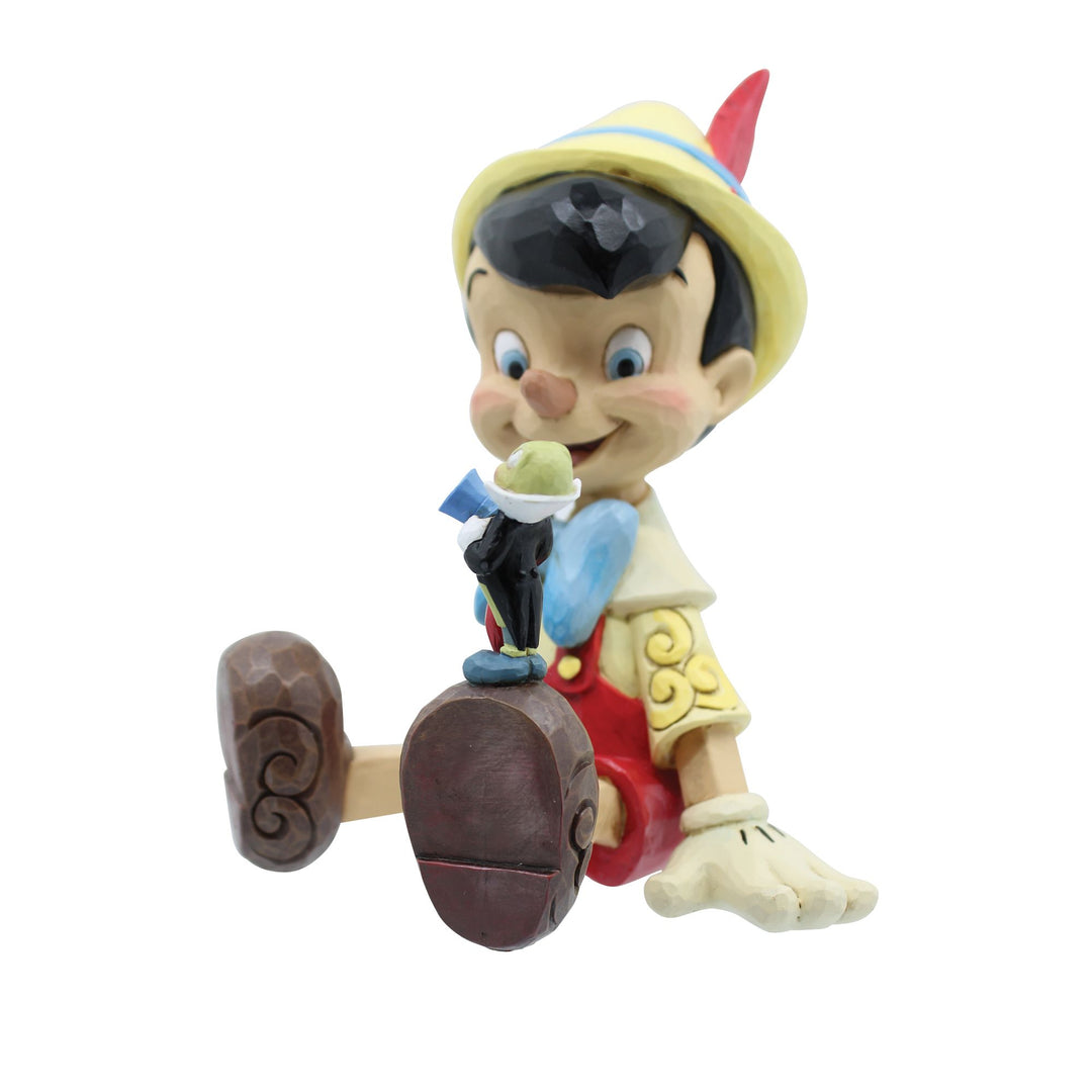 Signed - Pinocchio & Jiminy Sitting