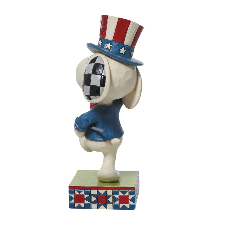 Patriotic Snoopy Marching