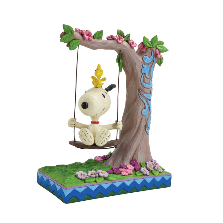 Snoopy & Woodstock on Swing