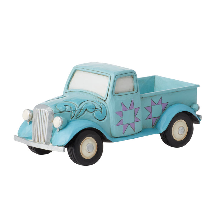 Mini Blue Pickup Truck