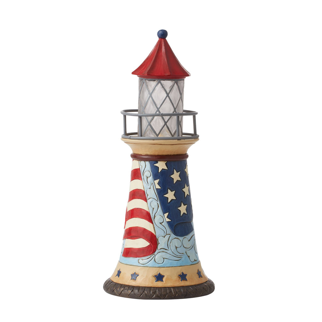 Patriotic LED Lighthouse
